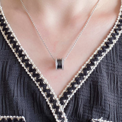 [Super]ZERO 1 DIAMOND CERAMIC NECKLACE