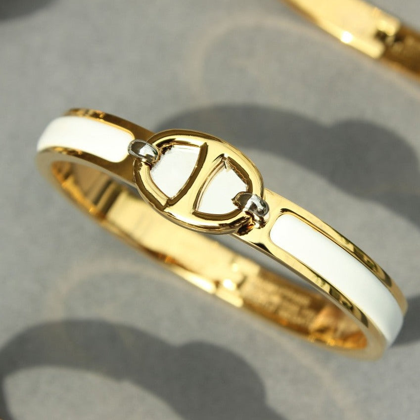 [Super Jewellery]CLIC CHAINE GOLD BRACELET