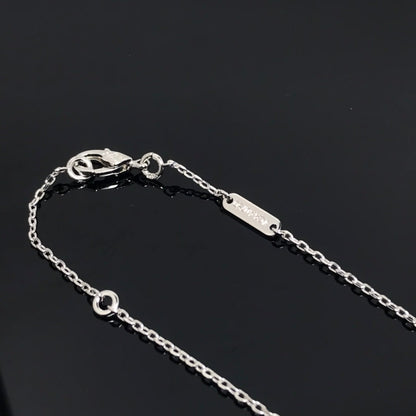 [Super Jewellery]CLOVER PIETERSITE SILVER LONG NECKLACE