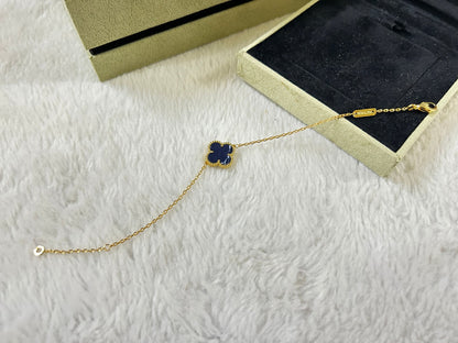 [Super Jewellery]CLOVER 1 MOTIF PIETERSITE BRACELET