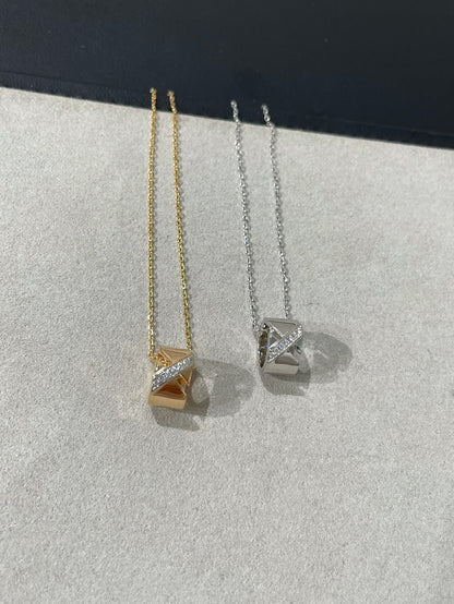 [Super Jewellery]LIENS EVIDENCE DIAMOND NECKLACE