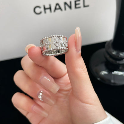 [Super Jewellery]PERLEE DIAMOND LARGE RING