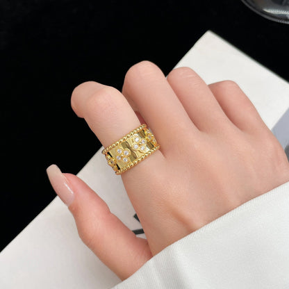 [Super Jewellery]PERLEE DIAMOND LARGE RING