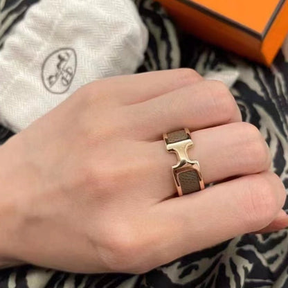 [Super Jewellery]OLYMPE PINK GOLD RING