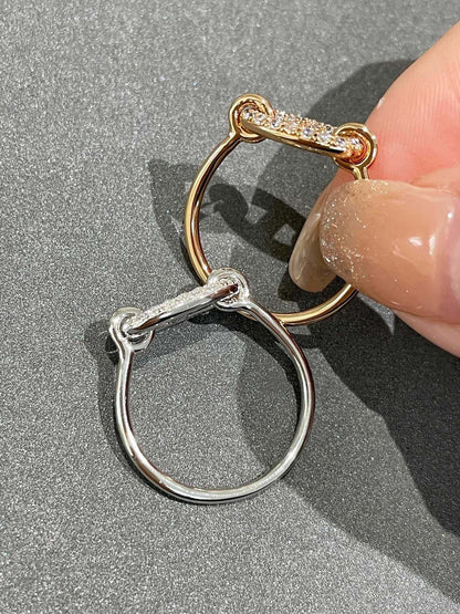 [Super Jewellery]RONDE SMALL DIAMOND RING