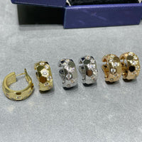 [Super Jewellery]BEE LOVE DIAMOND HOOP EARRINGS