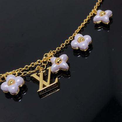[Super Jewellery]LOGO 6 MOTIF STAR AND SUN GOLD BRACELET