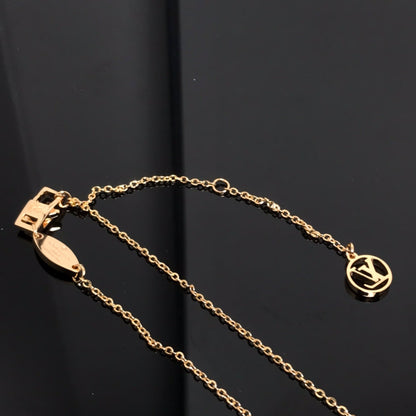 [Super Jewellery]COLOR BLOSSOM PINK MOP SUN GOLD NECKLACE
