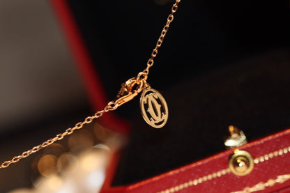 [Super Jewellery]DAMOUR DIAMOND NECKLACE
