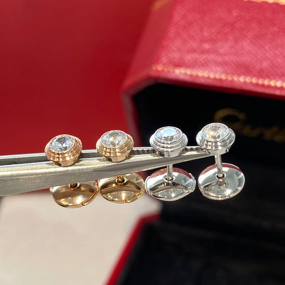 [Super Jewellery]DAMOUR DIAMOND EARRINGS