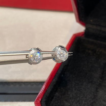 [Super Jewellery]DAMOUR DIAMOND EARRINGS