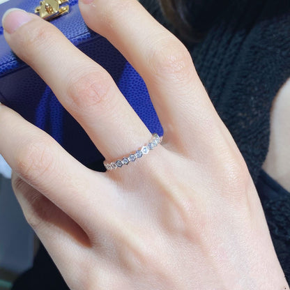 [Super Jewellery]BEE LOVE DIAMOND PAVED SMALL RING