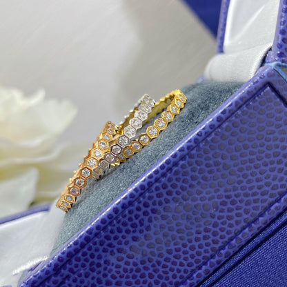 [Super Jewellery]BEE LOVE DIAMOND PAVED SMALL RING