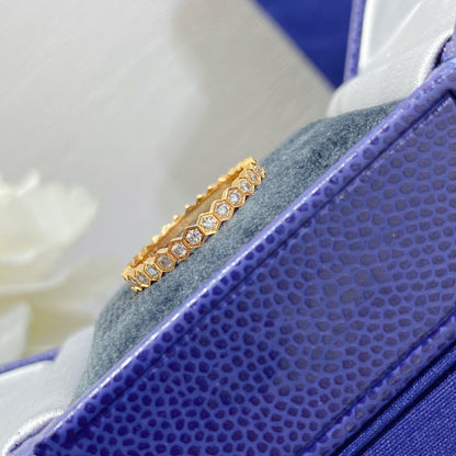[Super Jewellery]BEE LOVE DIAMOND PAVED SMALL RING