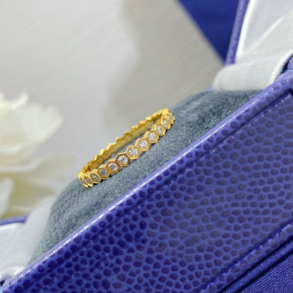 [Super Jewellery]BEE LOVE DIAMOND PAVED SMALL RING