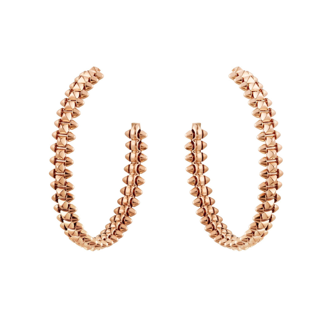 [Super Jewellery]CLASH LARGE HOOP EARRINGS