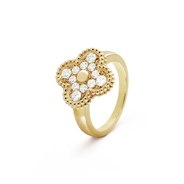 [Super CiCi ]CLOVER DIAMANT-RING