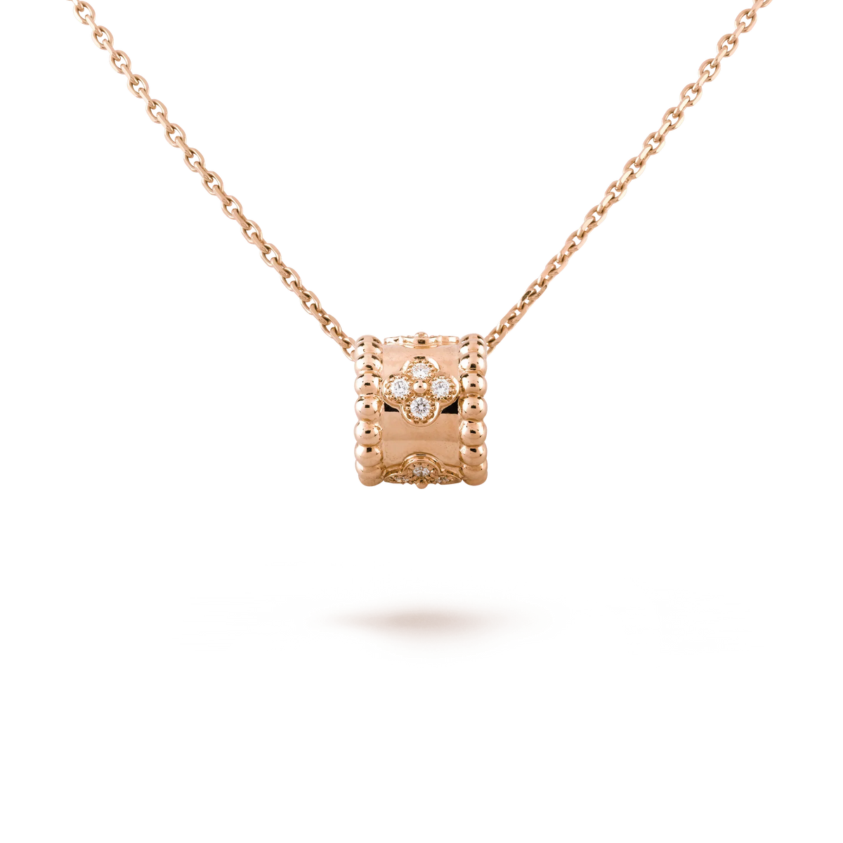 [Super CiCi ]PERLEE ANHÄNGER-HALSKETTE GOLD / ROSÉGOLD