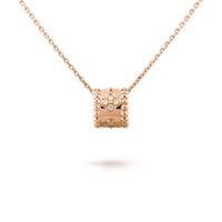 [Super Jewellery]PERLEE PEDANT NECKLACE GOLD / ROSE GOLD