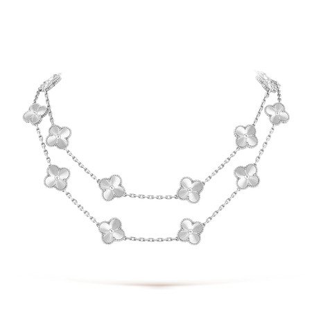 [Super Jewellery]CLOVER 20 MOTIFS  LASER SILVER
