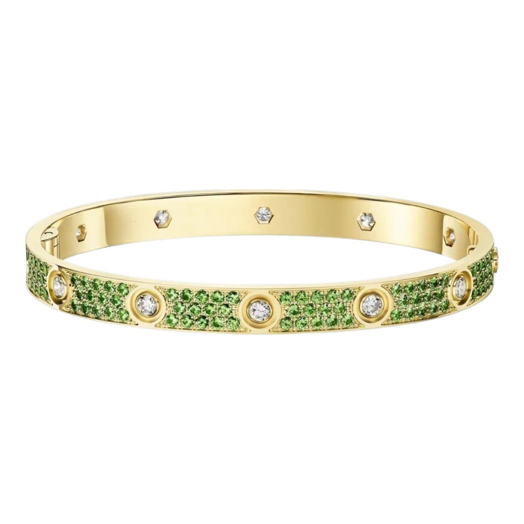 Classic 6.1mm Love Bracelet 10-Diamond Full Pavé