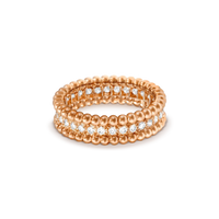 [Super Jewellery]PERLEE DIAMOND ROSE GOLD RING
