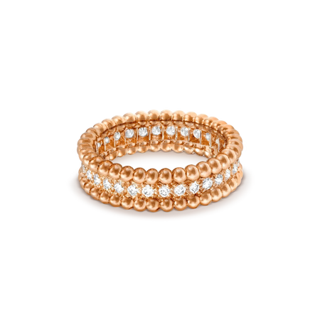 [Super Jewellery]PERLEE DIAMOND ROSE GOLD RING