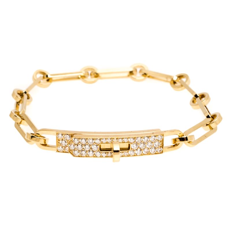 [Super Jewellery]CHAINE BRACELET SMALL MODEL DIAMOND
