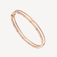 [Super]ZERO 1 PINK GOLD WITH WHITE CERAMIC BRACELET