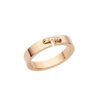 [Super Jewellery]ALLIANCE LIENS VIDENCE DIAMOND 4MM RING