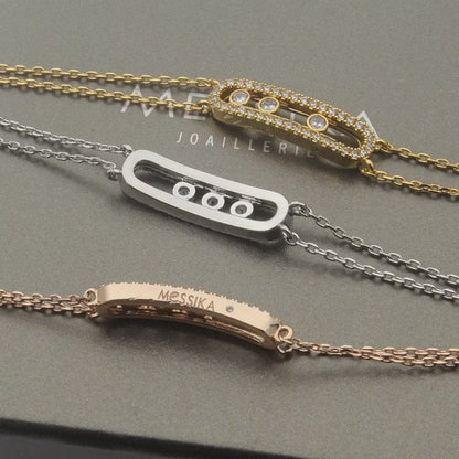 [Super Jewellery] Move Classique pavé bracelet