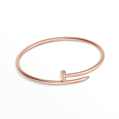[Super Jewellery]JUSTE BRACELET 2.5MM DIAMONDS