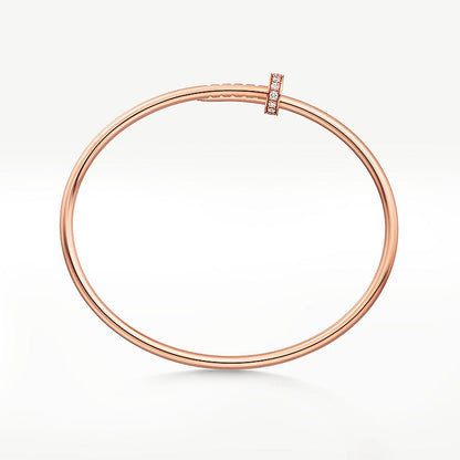 [Super Jewellery]JUSTE BRACELET 2.5MM DIAMONDS