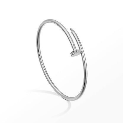 [Super Jewellery]JUSTE BRACELET 2.5MM DIAMONDS