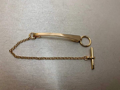 [Super Jewellery]CLOU DE FORGE BRACELET WITH SQUARE CONE STUDS