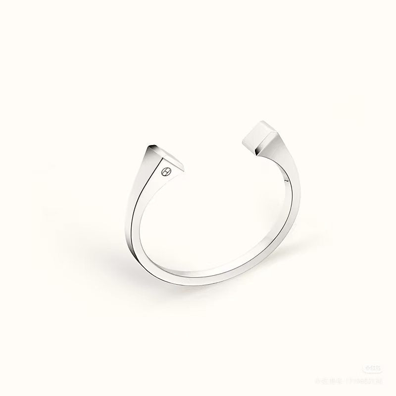 [Super CiCi]CLOU DE FORGE QUADRATISCHE KEGELNIETEN OFFENER ARMBREIF EINHEITSGRÖSSE