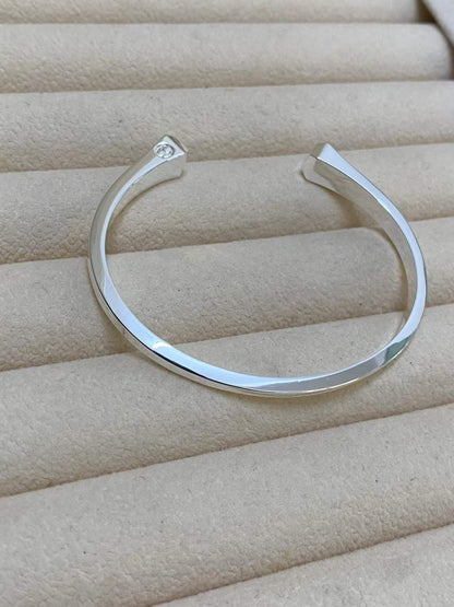 [Super Jewellery]CLOU DE FORGE SQUARE CONE STUDS OPEN CUFF ONE SIZE