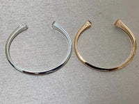 [Super Jewellery]CLOU DE FORGE SQUARE CONE STUDS OPEN CUFF ONE SIZE
