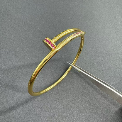 [Super Jewellery]JUSTE BRACELET 2.5MM DIAMONDS NEW
