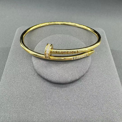 [Super Jewellery]JUSTE BRACELET 2.5MM DIAMONDS NEW