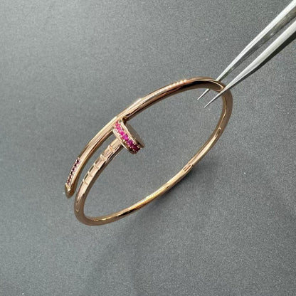[Super Jewellery]JUSTE BRACELET 2.5MM DIAMONDS NEW
