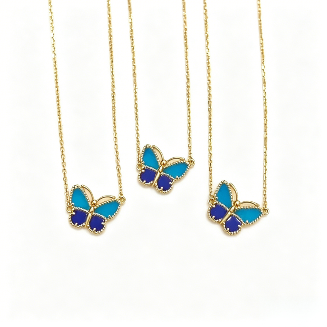 [Super CiCi] 2026 NEUE LUCKY BUTTERFLY HALSKETTE MIT 1 MOTIV