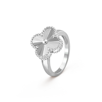 [Super Jewellery]CLOVER SILVER RING