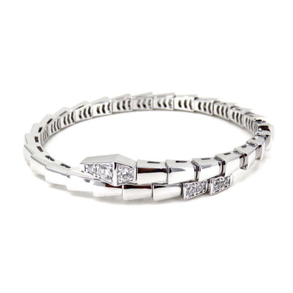 [Super]SERPENTI BRACELET DIAMONDS SILVER