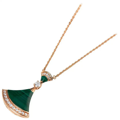 [Super]DREAM NECKLACE MALACHITE DIAMOND