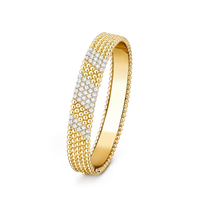 [Super Jewellery]  FIVE-ROW DIAMOND BRACELET