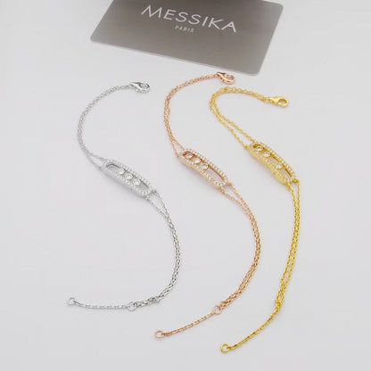[Super Jewellery] Move Classique pavé bracelet