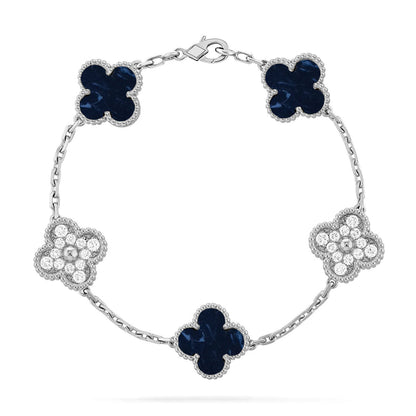 [Super Jewellery]CLOVER 5 MOTIF PIETERSITE BRACELET COLLECTION