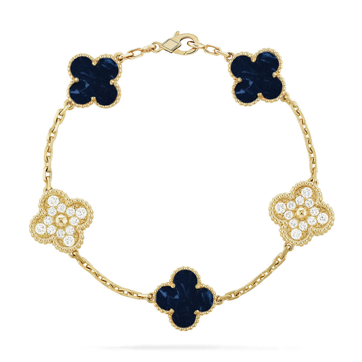 [Super CiCi ]CLOVER 5-MOTIV-ARMBAND-KOLLEKTION AUS FALKENAUGE