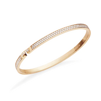 [Super Jewellery]LIENS VIDENCE DIAMOND PAVED BRACELET